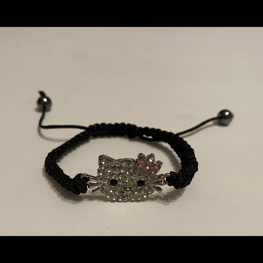 Hello kitty cute  handmade girl bracelet !!